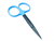Tesoura Serrilhada Azul Repiso - comprar online