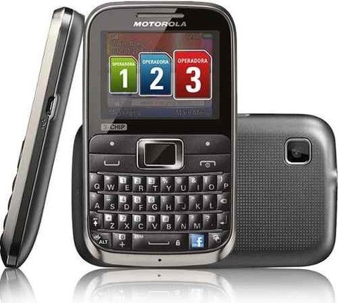 Motorola MOTOGO! TV Dual Chip EX440 com TV Digital, Câmera 3MP, MP3, FM,  Bluetooth, Wi-Fi, Fone de Ouvido e Cartão de 2GB
