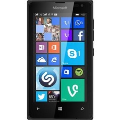Smartphone Microsoft Lumia 435 Dual Chip Windows Phone 8.1 Tela 4" 8GB 3G Wi-Fi Câmera 2MP - Preto - comprar online