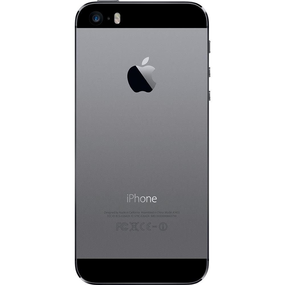 iPhone 5s 64GB Preto Apple iOS 8 4G LTE WiFi