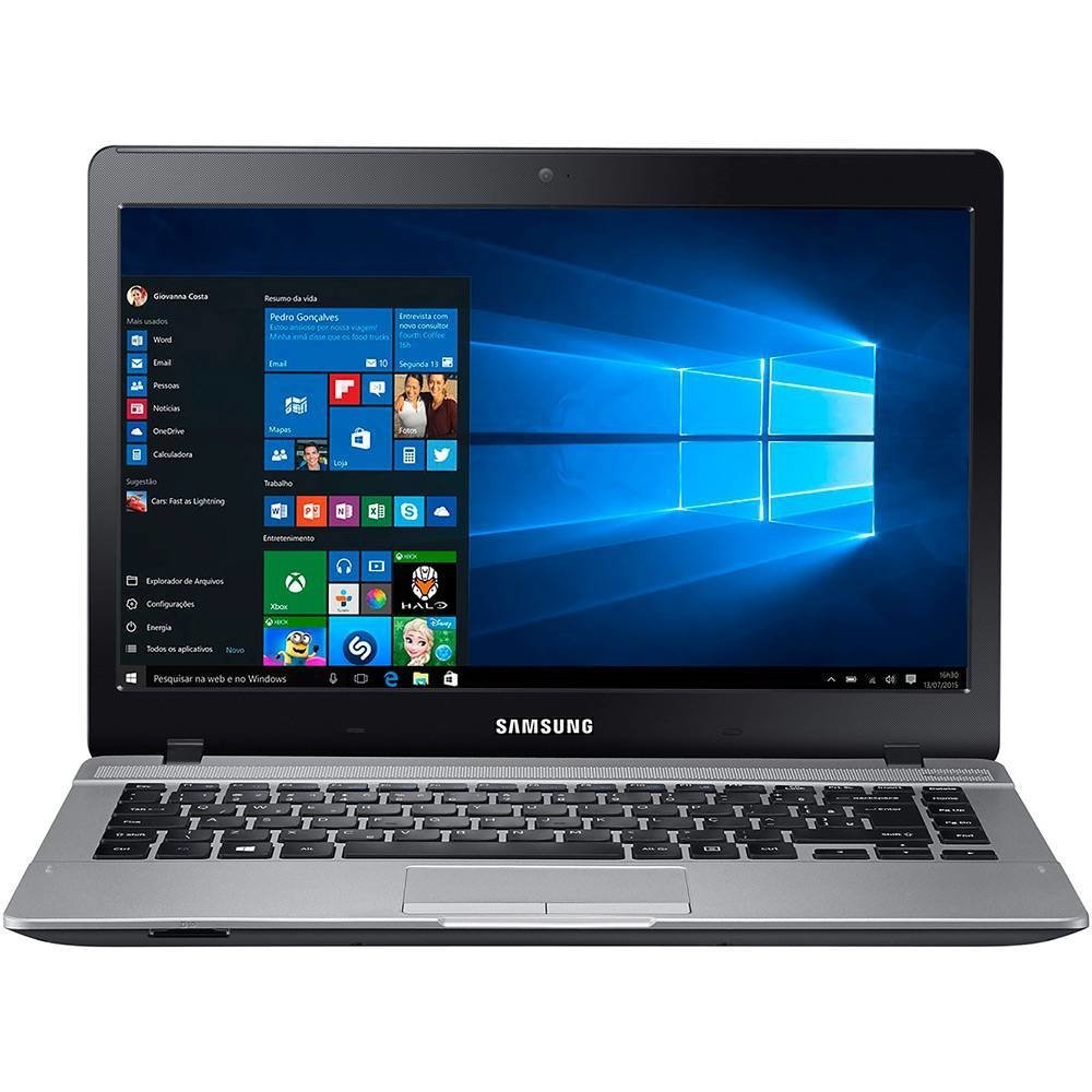 Notebook Samsung Essentials Np E K Kwsbr Preto Intel Pentium U Gb HD Gb Win A