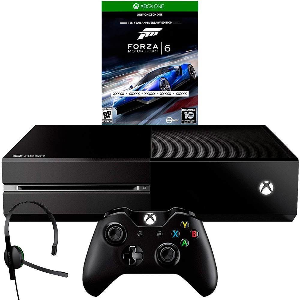 Console Xbox One 500Gb Sem Kinect + Jogo Forza 6