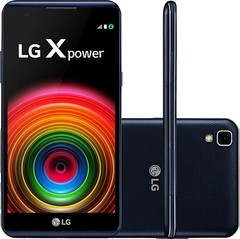Smartphone LG X Power K220DSF, Quad Core, Android 6.0, Tela 5.3´, 16GB, 13MP, 4G, Dual Chip,