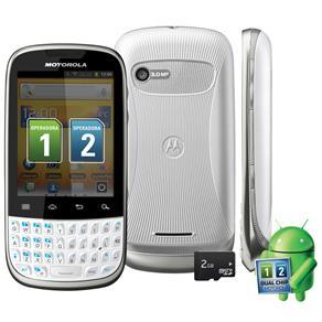 Celular Motorola EM25 Verm Novo - Câmera 1.3 Mp, Bluetooth, USB, Rádio FM,  MICRO SD DE 1GB, MP3 Player e Jogos