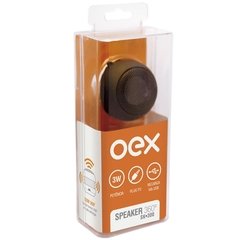 Caixa de Som Oex Sk300 Speaker 360° Preto 3W - comprar online