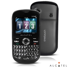 Celular Alcatel One Touch 678G, Tri Chip, 1.3MP, MP3, Bluetooth, Preto (Desbloqueado) - comprar online
