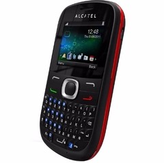 Celular Desbloqueado Alcatel OT639 Preto com Dual Chip, Câmera 2MP, Teclado Qwerty, Wi-Fi, Bluetooth, MP3, Rádio FM e TV Analógica - comprar online
