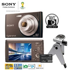 Câmera Digital Sony Cyber-shot DSC-W510/B Preta c/ 12.1 MP, LCD 2.7", Foto Panorâmica, Smile Shutter - comprar online
