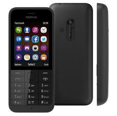 Celular Dual Chip Nokia Asha 220 Desbloqueado Preto 2MP 2G Cartão de Memória até 32GB na internet