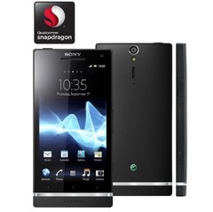 smartphone XPERIA S LT26,preto Dual-Core 1.5 GHZ Wi-fi e GPS, bluetooth, Foto 12 Mpx, Memória 32 GB, Android 4.0, Foto 12 Mpx - comprar online