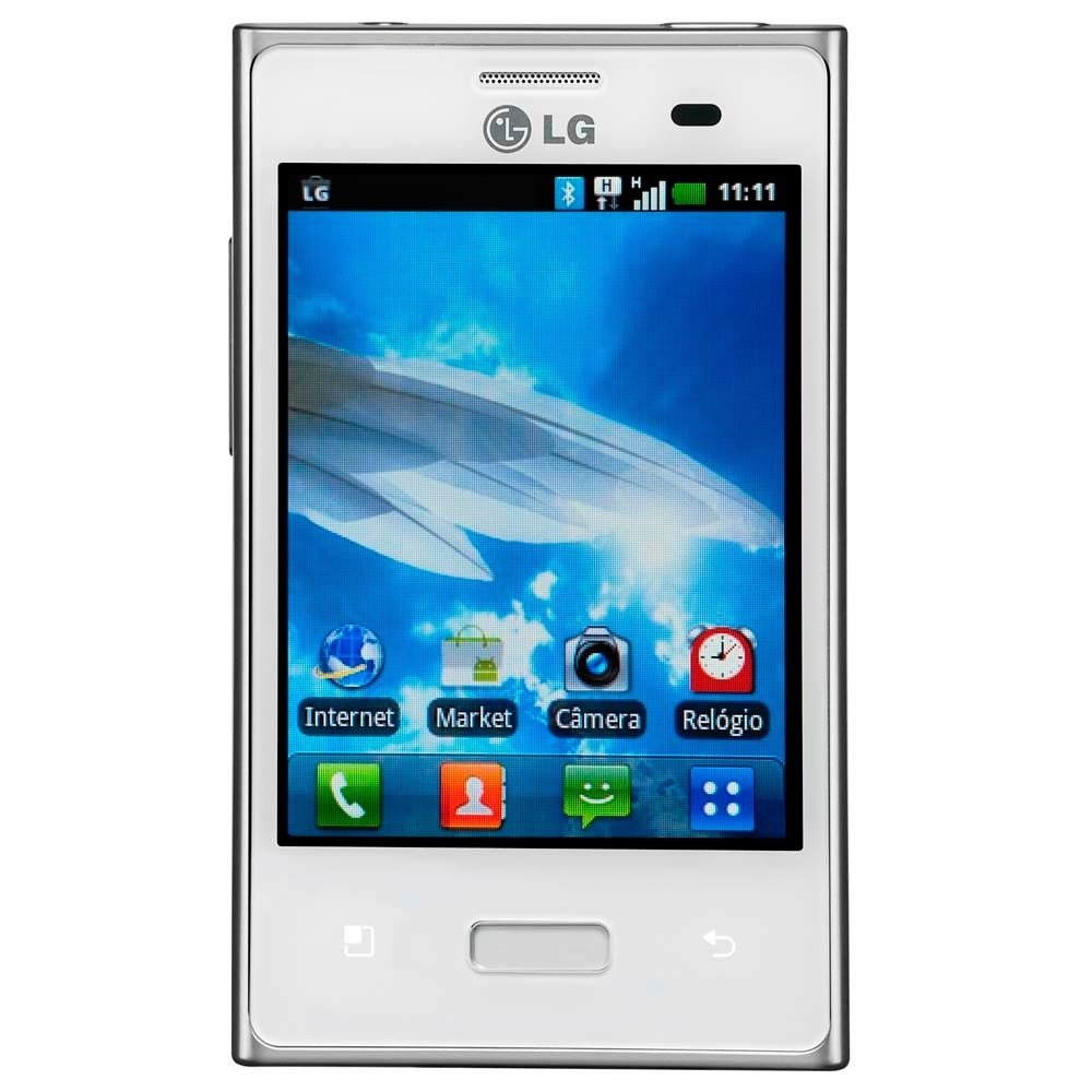 CELULAR LG OPTIMUS L3 E400 branco COM TELA DE 3,2