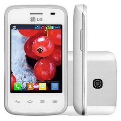 Celular LG Optimus L1 II E410 Branco Single Chip,Tela De 3", Android 4.1, Câmera 2MP, 3G, Wi-Fi, FM, MP3 E Bluetooth