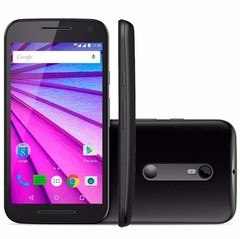 Smartphone Motorola Moto G 3ª Geração Colors HDTV XT1544 Preto Dual Chip Android 5.1.1 Lollipop Wi-Fi 4G Tela 5"