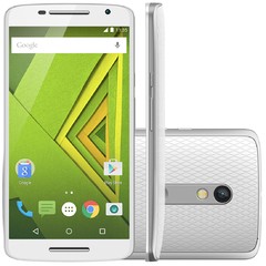 Smartphone Motorola Moto X Play Colors XT-1563 Branco Dual Chip Android Lollipop 4G Wi-Fi 32GB