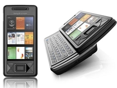 CELULAR Sony Ericsson Xperia X1 bluetooth, Wi-fi e GPS, Touchscreen E QWERTY, Foto 3.15 Mpx, Windows Mobile 6.1 na internet
