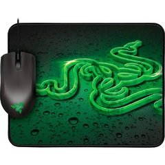 Mouse + Mousepad Abyssus Green 1800Dpi Combo Goliathus Small Control