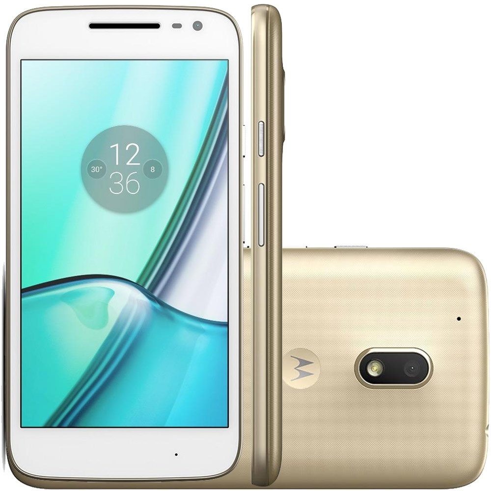 Usado: Motorola Moto G4 Play DTV Dourado Excelente - Trocafone