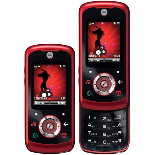 Celular Motorola EM25 Verm Novo - Câmera 1.3 Mp, Bluetooth, USB, Rádio FM,  MICRO SD DE 1GB, MP3 Player e Jogos