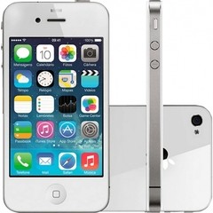 iPhone 4 BRANCO 32GB Apple - iOS 6 - 3G - Wi-Fi - Tela 3.5" - Câmera de 5MP