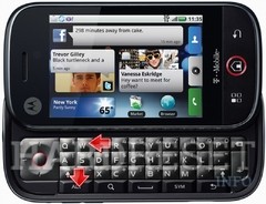 Motorola Dext MB200 Motoblur c/ Câmera 5MP, 3G, Bluetooth, Wireless, MP3 Player, Memória de 2GB e Sistema Operacional Android 1.5 - infotecline