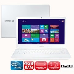 Notebook Samsung Ativ Book 2 270E4e-Kd7 Branco Intel® Celeron® 1007U, 4Gb, HD 500Gb, LED 14'' W8.1