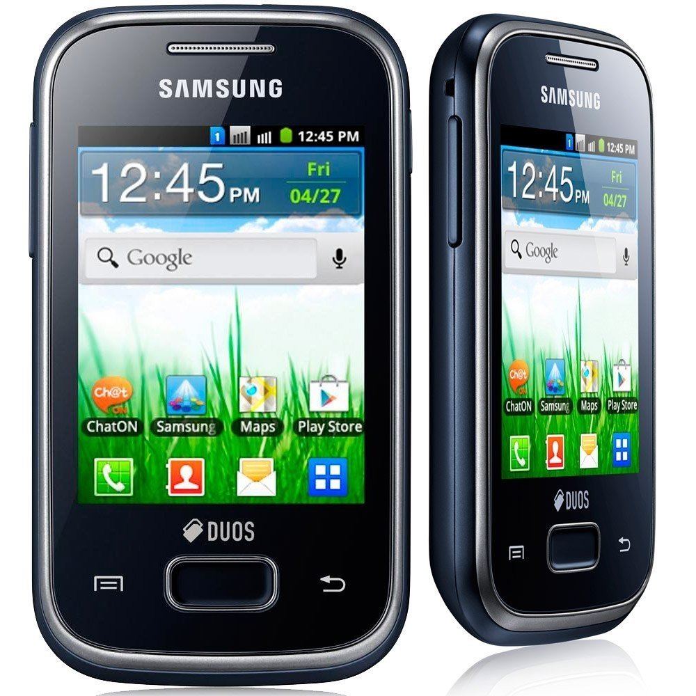 Celular Samsung Galaxy Pocket Duos PRETO GT-S5302 com Android 2.3, Wi-Fi,  3G, GPS, Câmera