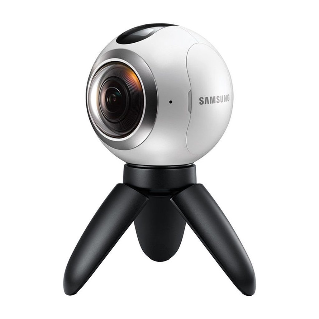 Câmera Samsung Gear 360, para Vídeos e Fotos em 360º, Branca SMR210