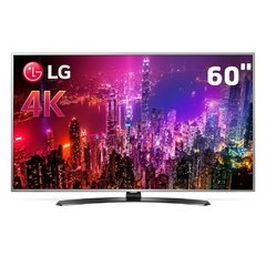 Smart TV LED 60" Super Ultra HD 4K LG 60UH7650 com Sistema WebOS, Wi-Fi, Painel IPS, HDR Super, Local Dimming, Controle Smart Magic, HDMI e USB