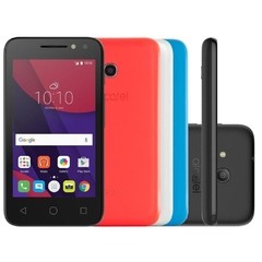 Smartphone Alcatel Pixi 4 4034E, Quad Core, Android 6.0, Tela 4´, 8GB, 8MP, 3G, Dual Chip, Desbloqueado Preto na internet
