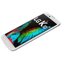 Smartphone LG K430 K10 Dual Chip Android 6 Tela 5.3" 16GB 4G Câmera 13MP TV Digital - Branco - infotecline