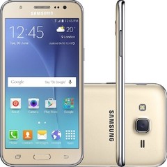 Smartphone Samsung Galaxy J5 Metal SM-J510MN/DS, Quad Core 1.2Ghz, Android 6.0, Tela 5.2, 16GB, 13MP, 4G, Dual Chip, Desbl - Dourado
