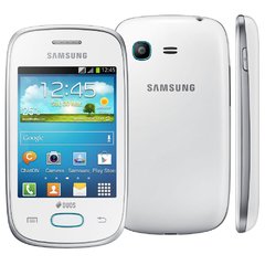 Smartphone Samsung Galaxy Pocket Neo Duos GT-S5312 Branco Com Dual Chip, Android 4.1, Wi-Fi, 3G, GPS, Câmera 2MP, FM, MP3 E Bluetooth