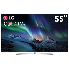 Smart TV OLED 55" Ultra HD 4K LG OLED55B7P com Sistema WebOS 3.5, Wi-Fi, HDR, Dolby Vision, Billion Rich Colors, Controle Smart Magic, HDMI e USB