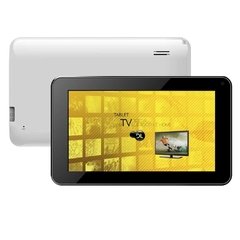 Tablet DL E-TV TP-250 com TV Digital, Tela 7", 8GB, Wi-Fi, Câmera VGA, Bluetooth, Saída Mini HDMI, Suporte à Modem 3G e Android 4.2 - Branco