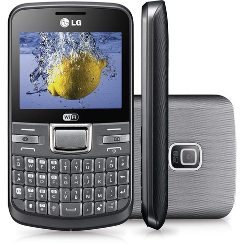 Celular Desbloqueado LG TV Phone Scarlet II GM600 Preto com TV