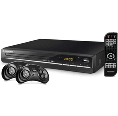DVD Player Mondial Game Star II D-14 com Karaokê, Função Game, Entrada USB e Ripping