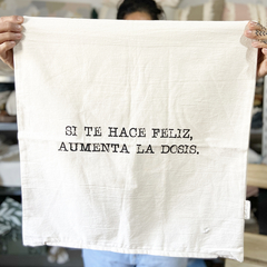 Imagen de FUNDA FELIZ 50x50cm (OUTLET)