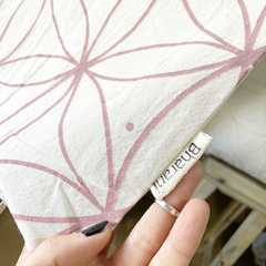 FUNDA FLORA ROSA (OUTLET) 50X50CM - comprar online