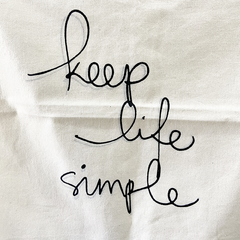 FUNDA LIFE SIMPLE (OUTLET) 50X50CM en internet