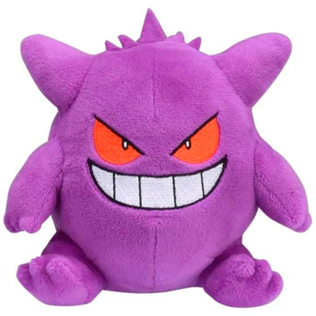 Gengar Sitting Cuties Plush - 5 In (12CM) OFICIAL POKEMON CENTER