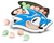 Candy Sonic The Hedgehog Chaos Emeralds (Cherry-Apple Sours) - comprar online