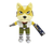 World of Nintendo StarFox - Fox Mc Cloud Plush, 7.5-Inch