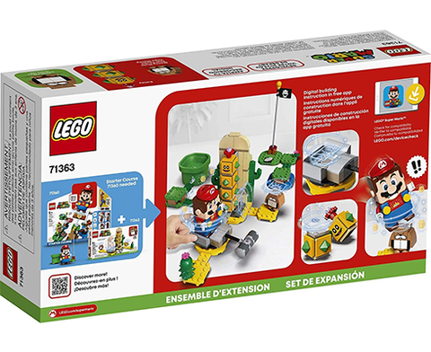 LEGO Super Mario Desert Pokey Expansion Set 71363 Building Kit Playset (180 Pieces) NO INCLUYE 