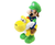 Plush Luigi arriba de Yoshi 23cm OFICIAL NINTENDO