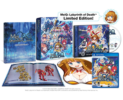 MeiQ: Labyrinth Of Death Sur PS Vita – Version Française – Complet – Très Bon état