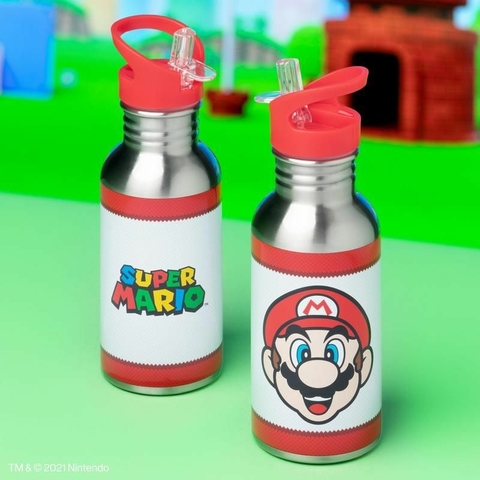 Kirby 839158 24 oz Nintendo Pink Puff Single-Wall Tritan Water Bottle