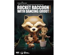Rocket Raccoon "Guardians of the Galaxy" Action Figure with Groot - hadriatica