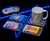 SNES Coasters Set Featuring Zelda - Super Mario World - Super Mario Kart - Super Metroid - Officially Licensed Nintendo Product (Posavasos)
