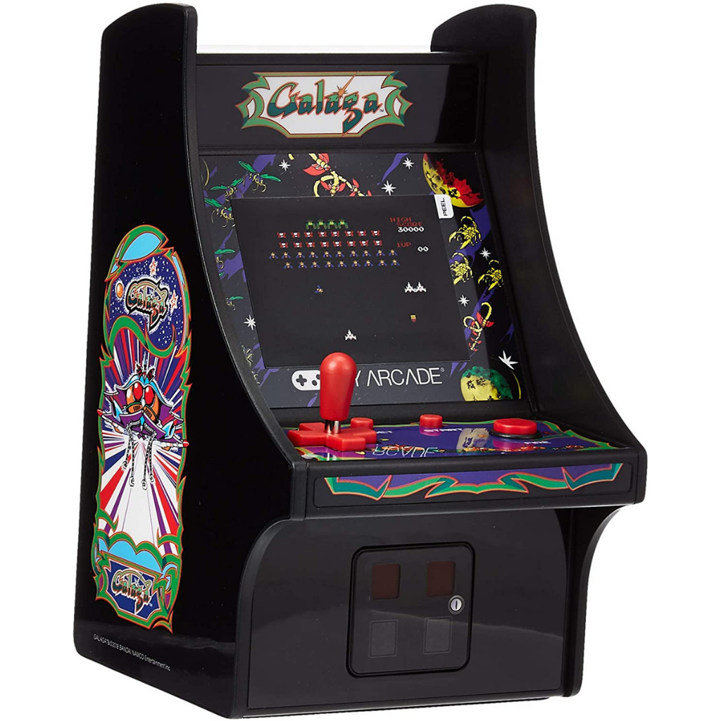 My Arcade Micro Player Mini Arcade Machine Galaga Video Game, Fully