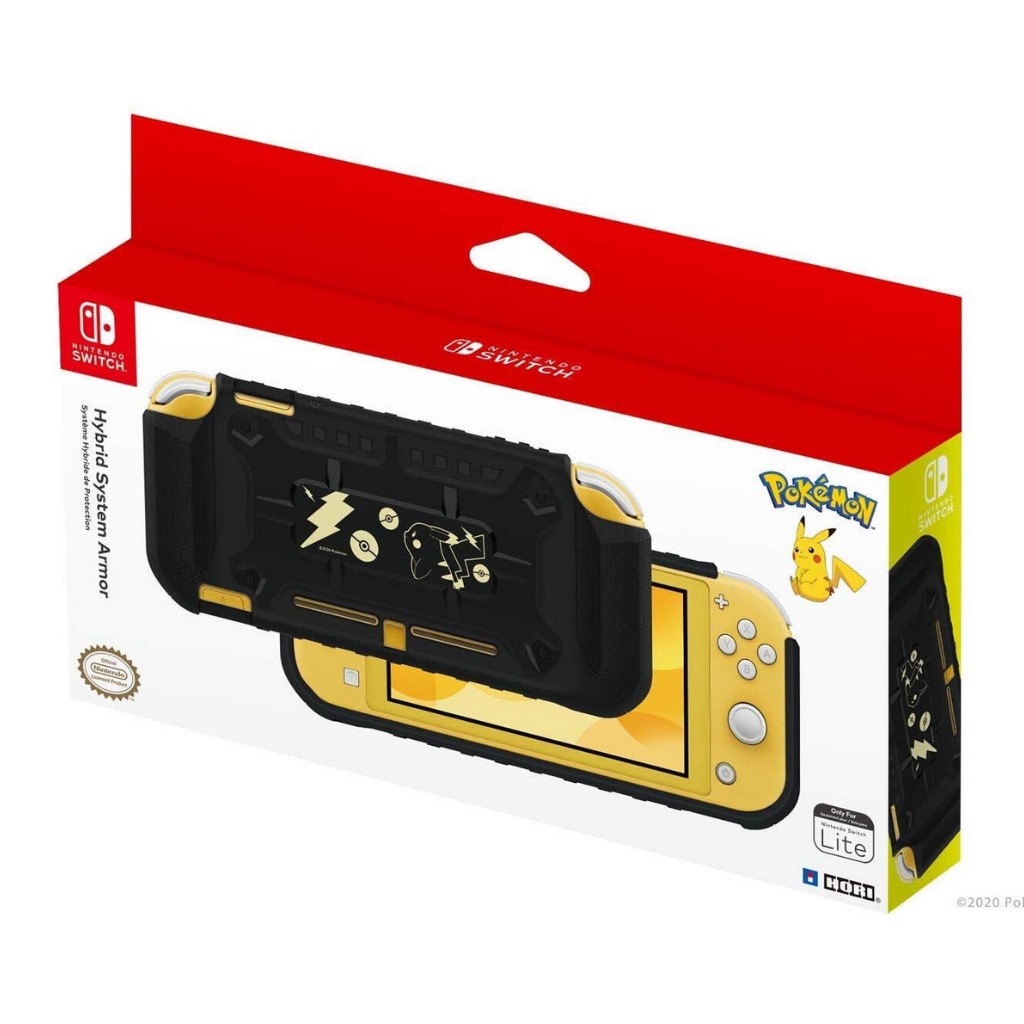 Hori Nintendo Switch D-Pad Controller (L) (Pokemon: Black & Gold Pikachu)  By - Officially Licensed By Nintendo and the Pokemon Company International  